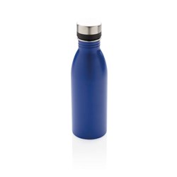 Obrázky: Fľaša na vodu z recykl.nerez.ocele500 ml modrá