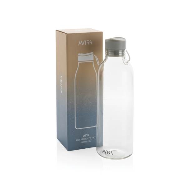 Obrázky: Transparentná fľaša 1l Avira Atik-RCS recykl. PET, Obrázok 9