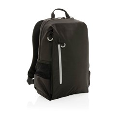 Obrázky: Černo/biely ruksak na 15,6" notebook, RPET AWARE™