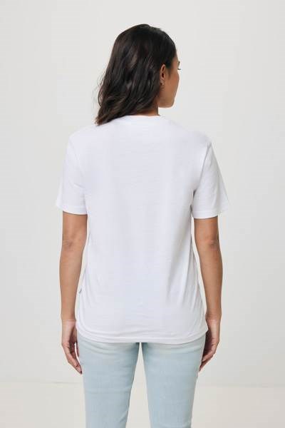 Obrázky: Unisex tričko Bryce, rec.bavlna, biele XL, Obrázok 5