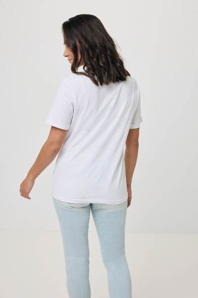 Obrázky: Unisex tričko Bryce, rec.bavlna, biele XL, Obrázok 7