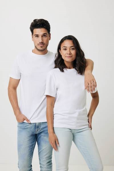 Obrázky: Unisex tričko Bryce, rec.bavlna, biele XL, Obrázok 21