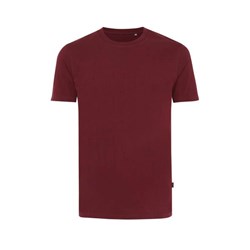 Obrázky: Unisex tričko Bryce, rec.bavlna, vínové XL