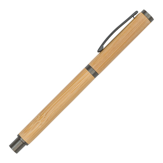 Obrázky: Pero z bambusu v kraftovej krabičke, modrá náplň, Obrázok 5