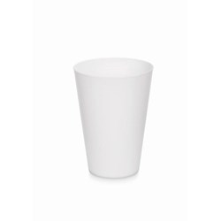 Zobrazit detaily pro Biely kelímok 300ml z matného PP, opak.použitie Obrázky: Biely kelímok 300ml z matného PP, opak.použitie