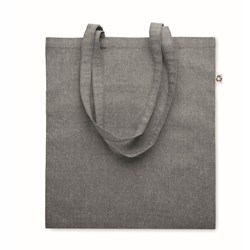 Obrázky: Tmavošedá nákupná taška z recyklovanej bavlny