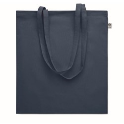 Obrázky: Nákupná taška z bio bavlny, 180g, modrá