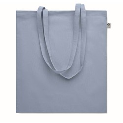 Obrázky: Nákupná taška z bio bavlny, 180g, sv.modrá