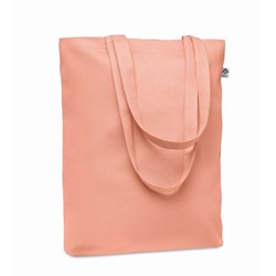 Obrázky: Nákupná taška z organickej bavlny 270g, oranžová