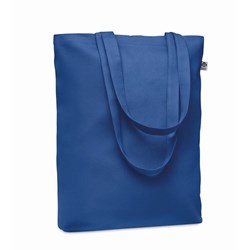 Obrázky: Nákupná taška z organickej bavlny 270g, kráľ.modrá