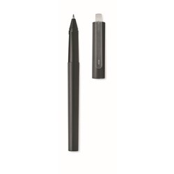 Obrázky: Čierne gélové guličkové RPET pero, MN