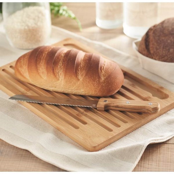 Obrázky: Bambusová podložka a nôž na chleba, Obrázok 2