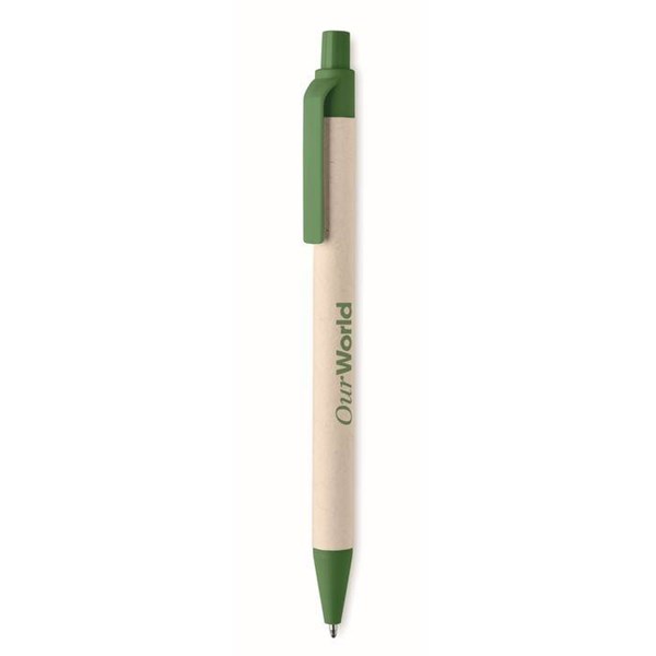 Obrázky: Recyklované guličkové pero zelené doplnky, Obrázok 2