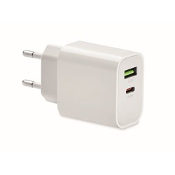 Zobrazit detaily pro Dvojportová USB nabíjačka 18W Obrázky: Dvojportová USB nabíjačka 18W