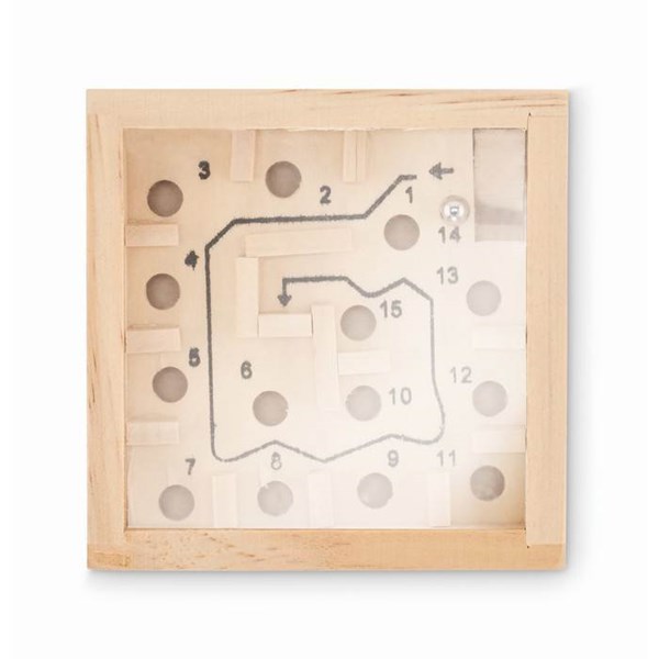 Obrázky: Štvorcová hra labyrint z borového dreva, Obrázok 4