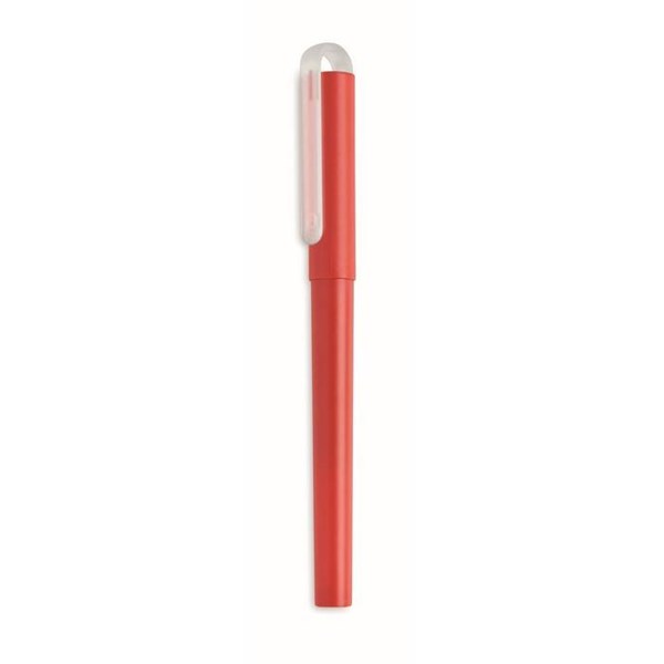 Obrázky: Červené gélové guličkové RPET pero, MN, Obrázok 2