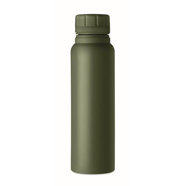 Obrázky: Dvojstenná nerez fľaša 780 ml s pútkom, tm.zelená, Obrázok 3