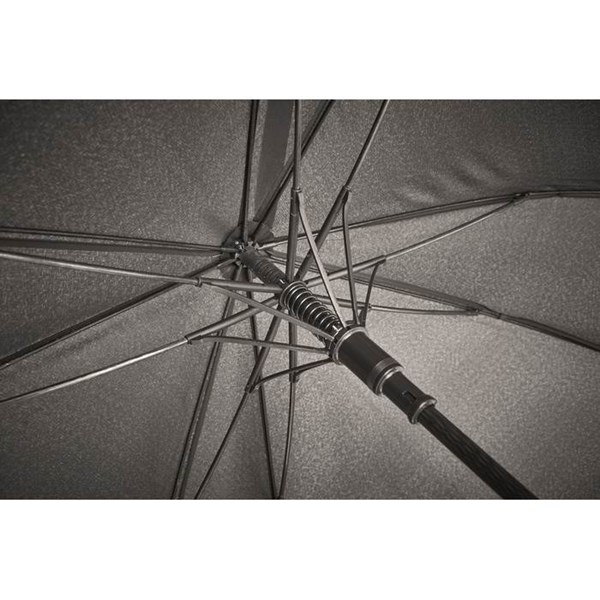 Obrázky: Čierny štvorcový automatický dáždnik, Obrázok 8