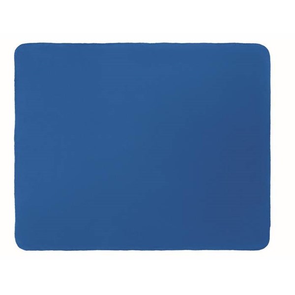 Obrázky: Kráľovsky modrá RPET flísová deka 130 gr/m², Obrázok 3