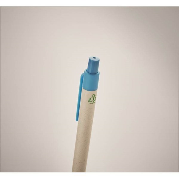 Obrázky: Recyklované guličkové pero sv. modré doplnky, Obrázok 2
