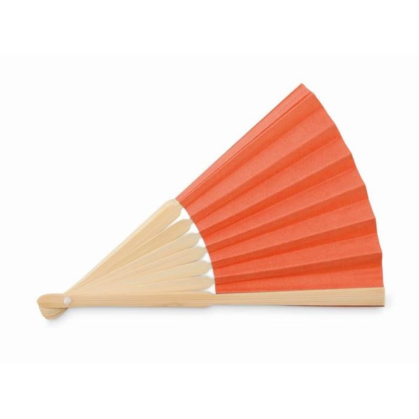 Obrázky: Oranžový vejár z bambusu a papiera, Obrázok 5