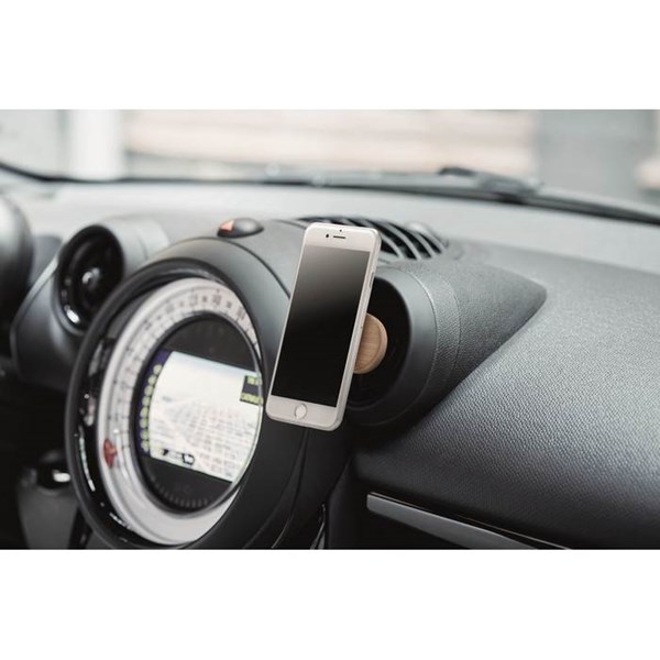 Obrázky: Bambusový magnetický držiak na telefón do auta, Obrázok 9