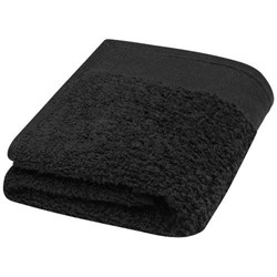 Obrázky: Čierny uterák 30x50cm, gramáž 550 g
