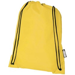 Obrázky: Sťahovací ruksak z recyklovaných PET žltá