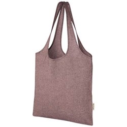 Obrázky: Nákupná taška z rec. bavlny 150 g, bordó