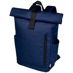 Obrázky: Nám. modrý GRS RPET vodoodolný ruksak 18 l