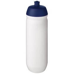 Obrázky: Športová fľaša 750 ml, biela, modré viečko