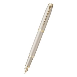 Zobrazit detaily pro PARKER IM Monochrome Champagne,plniace pero,hrot M Obrázky: PARKER IM Monochrome Champagne,plniace pero,hrot M