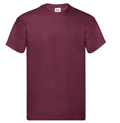 Obrázky: Pánske tričko ORIGINAL 145, vínové XL
