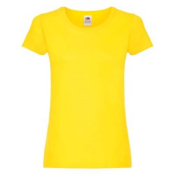 Obrázky: Dámske tričko ORIGINAL 145, žlté XXL