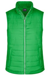 Obrázky: Dámska prešívaná vesta J&N, zelená XL