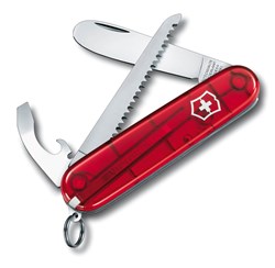 Zobrazit detaily pro Môj prvý VICTORINOX,vreckový nôž transpar.červený Obrázky: Môj prvý VICTORINOX,vreckový nôž transpar.červený