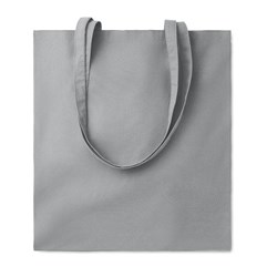 Obrázky: Šedá nákup. taška,dlhé uši, BIO BA 180 gr/m²
