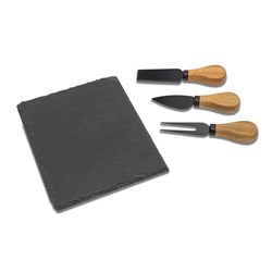 Zobrazit detaily pro Sada nožov na syry s bridlicovou doskou Obrázky: Sada nožov na syry s bridlicovou doskou