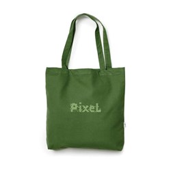 Obrázky: Zelená plátená taška VINGA, bavlna 350 g/m2