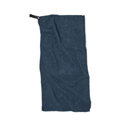 Obrázky: Modrý športový uterák VINGA z GRS RPET 40x80cm