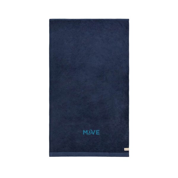 Obrázky: Modrý uterák VINGA Birch 90x150 cm, Obrázok 4