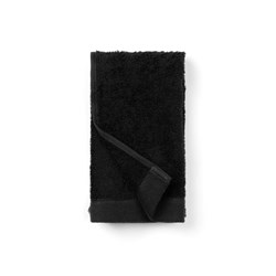 Obrázky: Čierny uterák VINGA Birch 40x70 cm
