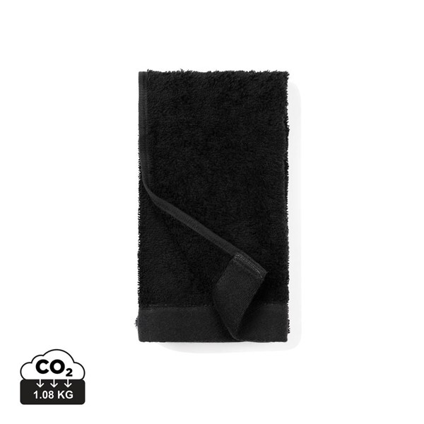 Obrázky: Čierny uterák VINGA Birch 40x70 cm, Obrázok 7