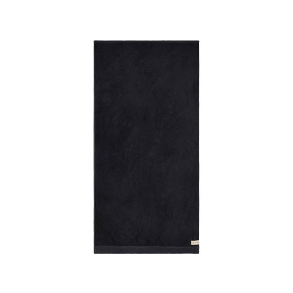 Obrázky: Čierny uterák VINGA Birch 70x140 cm, Obrázok 2