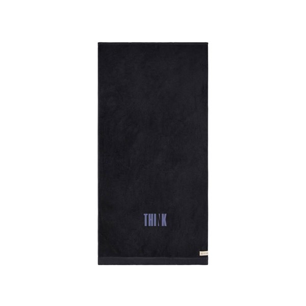 Obrázky: Čierny uterák VINGA Birch 70x140 cm, Obrázok 4