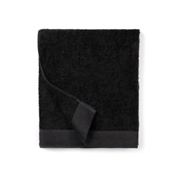 Obrázky: Čierny uterák VINGA Birch 90x150 cm