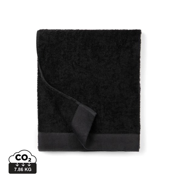 Obrázky: Čierny uterák VINGA Birch 90x150 cm, Obrázok 6