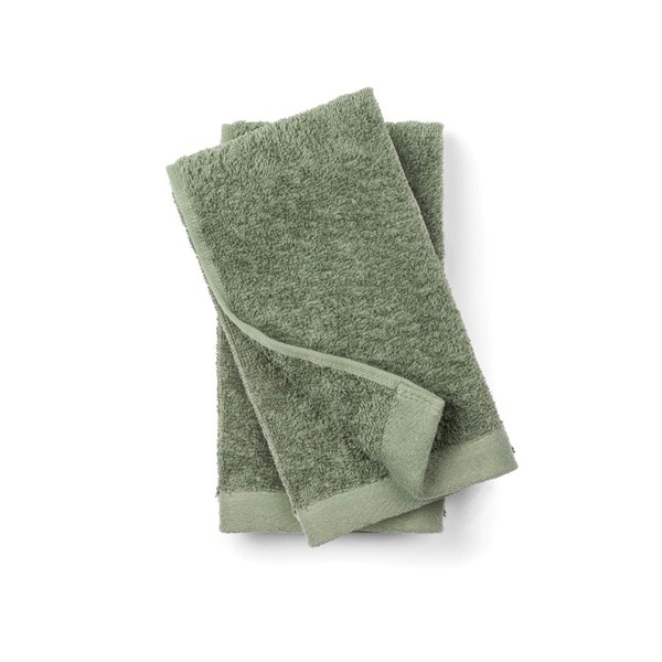 Obrázky: Zelený uterák VINGA Birch 40x70 cm, Obrázok 2