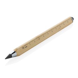 Obrázky: Nekonečná ceruzka z bambusu, stylus a pravítko