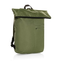 Obrázky: Ľahký skladací ruksak Dillon z RPET, zelený